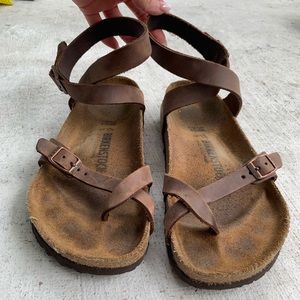 Strapped Birkenstock